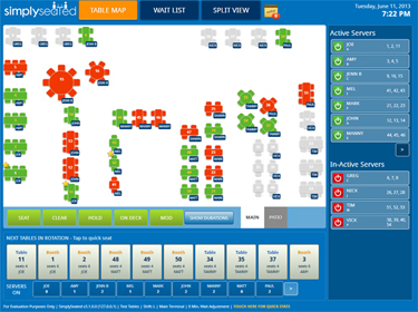 Restaurant Table Management System